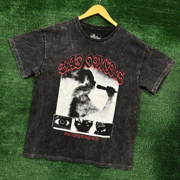 Bad Omens The Death of Peace of Mind Heavy Metal Band Mineral Wash T-Shirt L - Picture 3 of 4